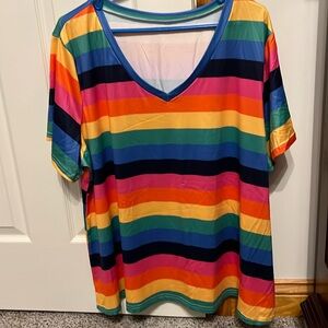 Striped Short Sleeve Shirt